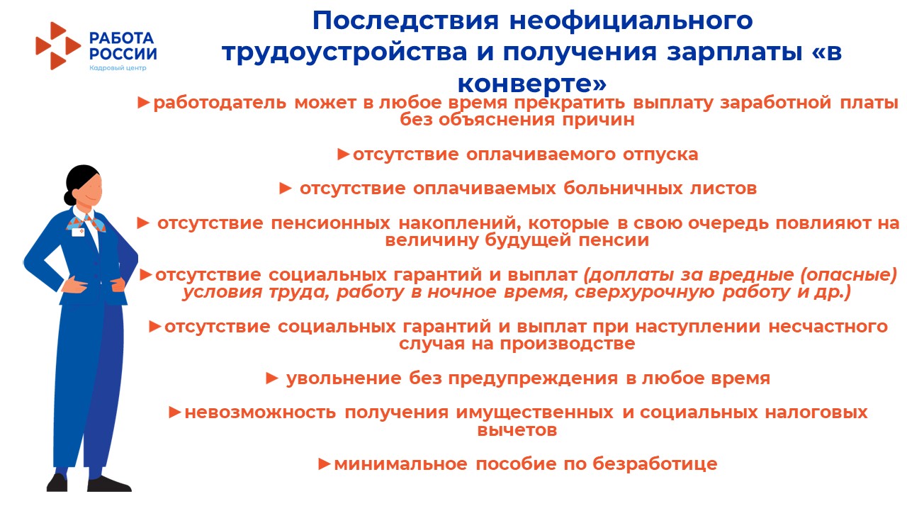 «Теневая» заработная плата и её последствия.